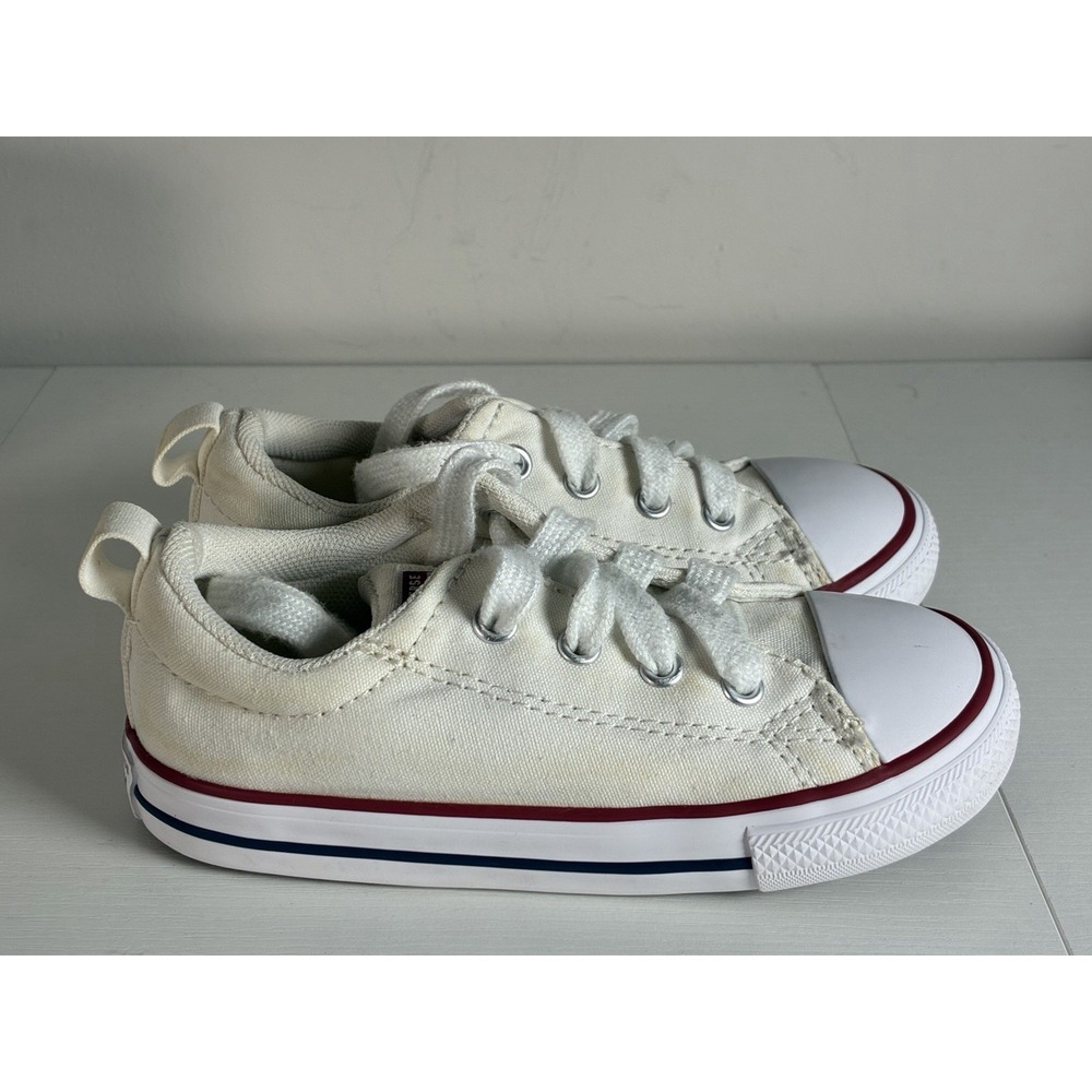 Converse All Star Unisex Baby & Toddler Sneakers White Lace Up US 9